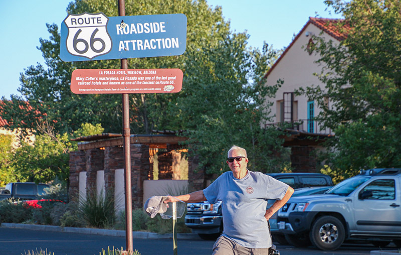 Route 66 Roadside Attraction sign